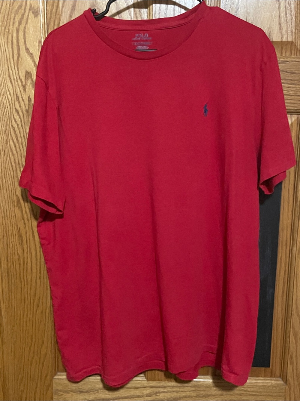 Polo by Ralph Lauren Red Short Sleeve Crewneck Tee